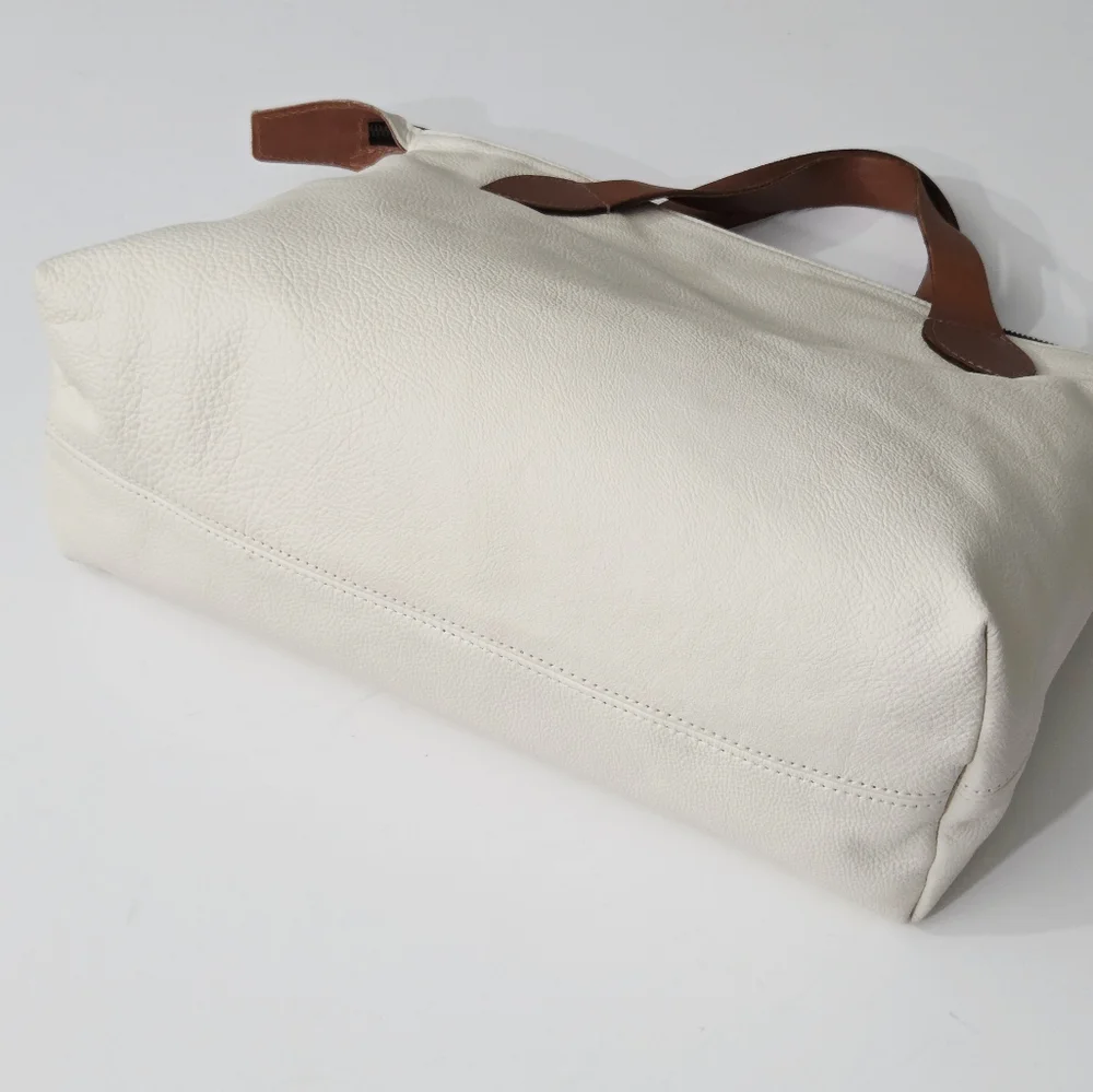 PARKER THATCH EGGSHELL LEATHER CHARLIE BAG - Picture 6 of 8